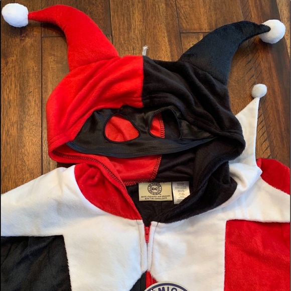 DC Comics Other - DC Comic Harley Quinn Jester Halloween Costume NWT